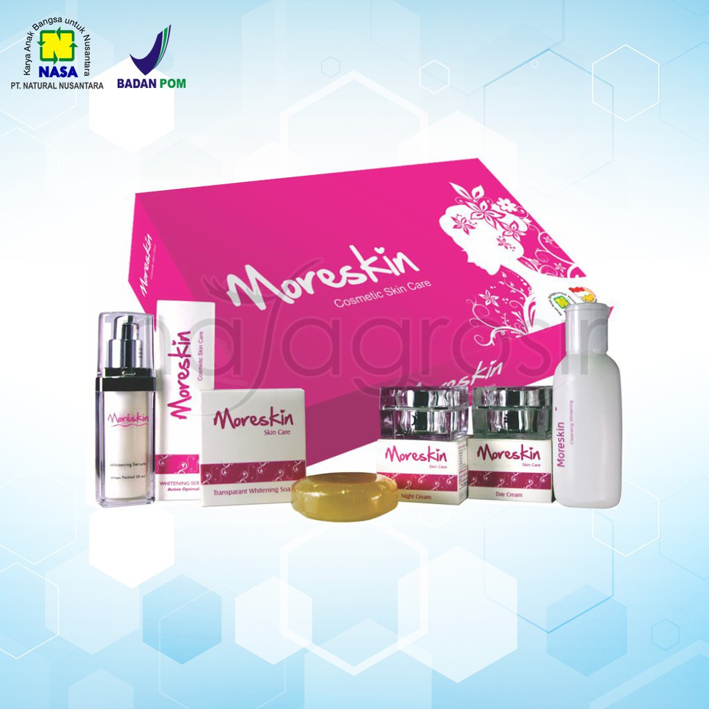 MORESKIN COSMETIC SKINCARE  ORIGINAL NASA