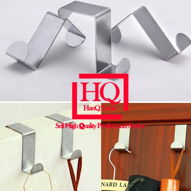 Gantungan Baju Cantolan Jilbab Hook Hanger Anak Kost Tas Handuk Barang Dapur SerbaGuna Tanpa Paku