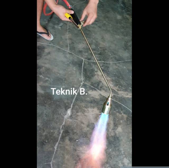 LPG heating Torch blower bakar bulu cat - ukuran panjang dan pendek (Mutu PREMIUM)