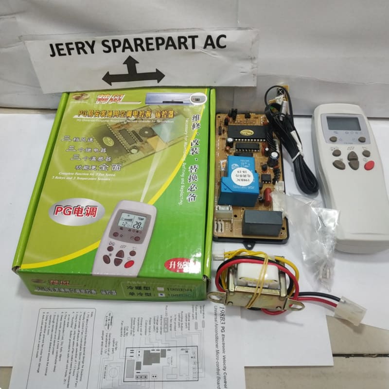 PCB AC multi + Remote AC universal