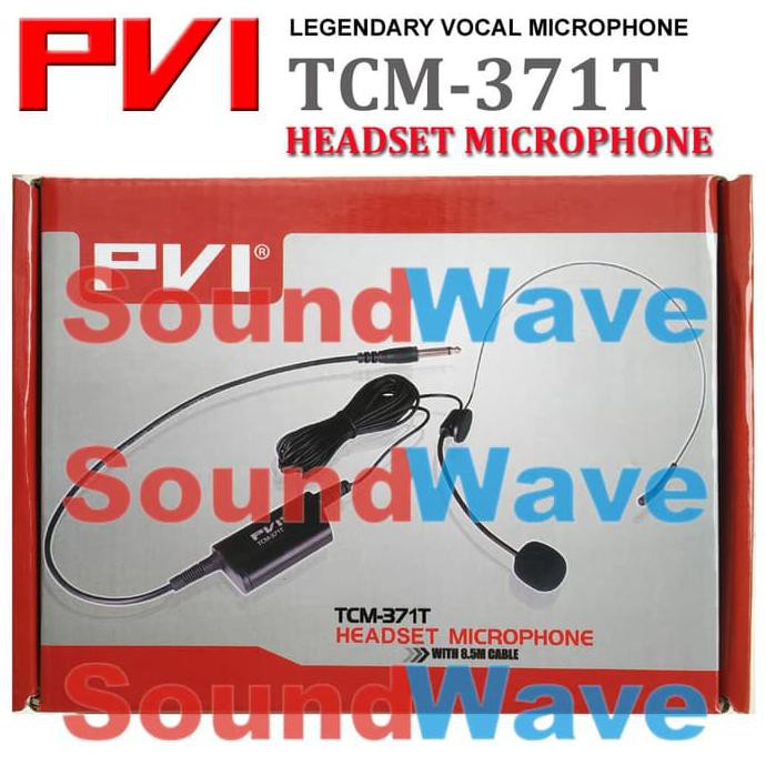 Update - PVI TCM-371T HEADSET MIC CONDENSER/MIK CONDENSOR/MICROPHONE/MIKROFON