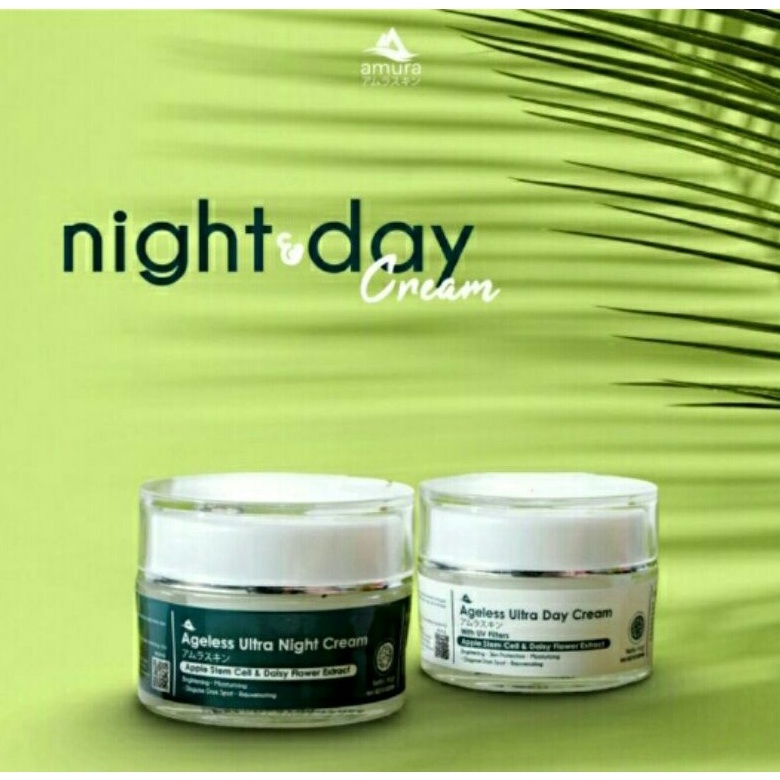 Amura Day Cream - Amura Night Cream FREE MASKER NATURGO