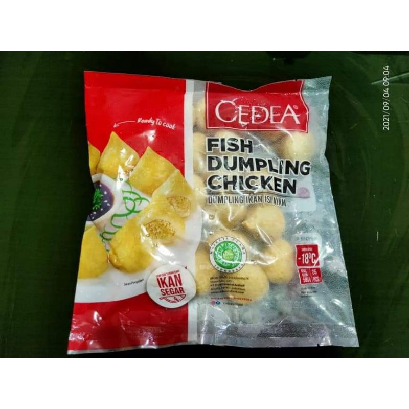 

fish dumpling chicken/ dumpling ayam