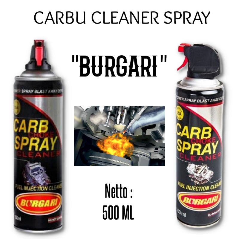 LOWKOS - Carburetor &amp; Injector Cleaner , Burgari dan Federal 500 ml Original