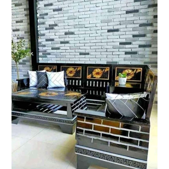 Kursi tamu kayu jati kursi sudut (di kirim langsung dari Jepara)