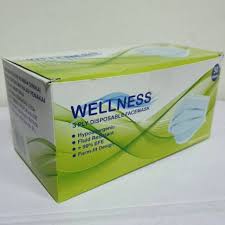 Masker Wellness 3ply perpcs