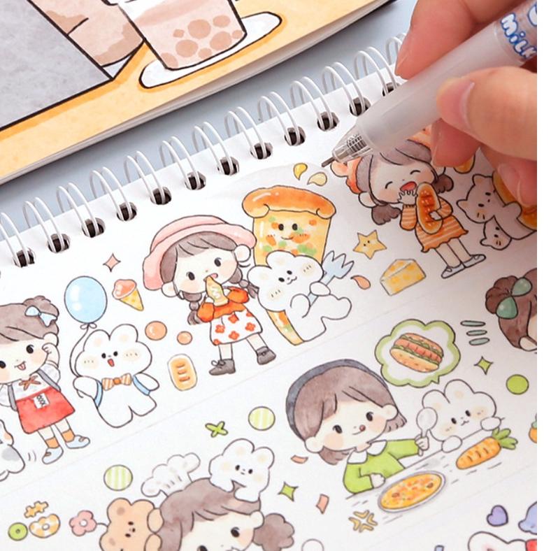 

Best - Buku Sticker Buku Buat Tempelan Koleksi Stiker Aesthetic - TLD35