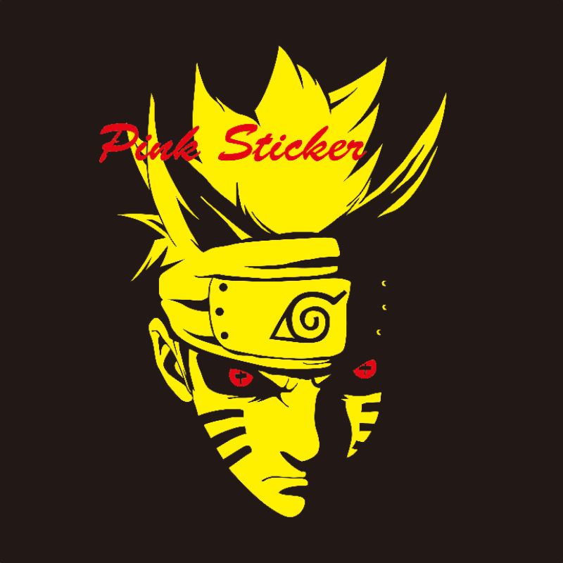 

sticker naruto cutting sticker