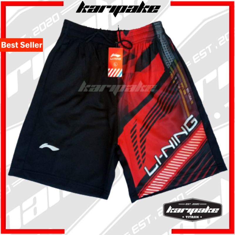  Celana  Pendek  Olahraga Badminton Bulutangkis Lining  