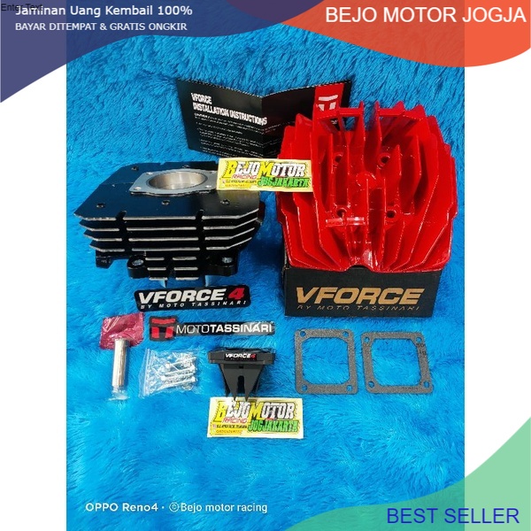 BLOK BURENG HEAD KOP NANAS RX KING CYLINDER BLOCK RX KING YP 2 THAILAND SET