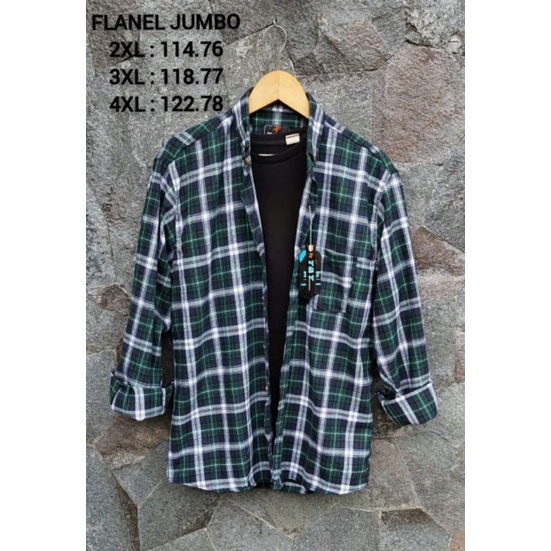 COD kemeja flanel jumbo pria size XXL XXXL XXXXL - kemeja flanel jumbo pria high quality - kemeja flanel big size pria lengan panjang import - distro - murah - terbaru 2022