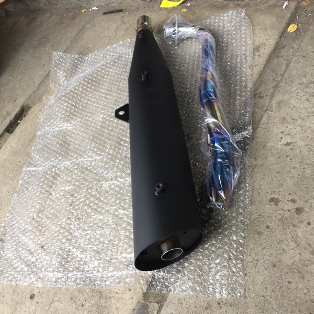 Knalpot tsukigi leher pelangi supra 125