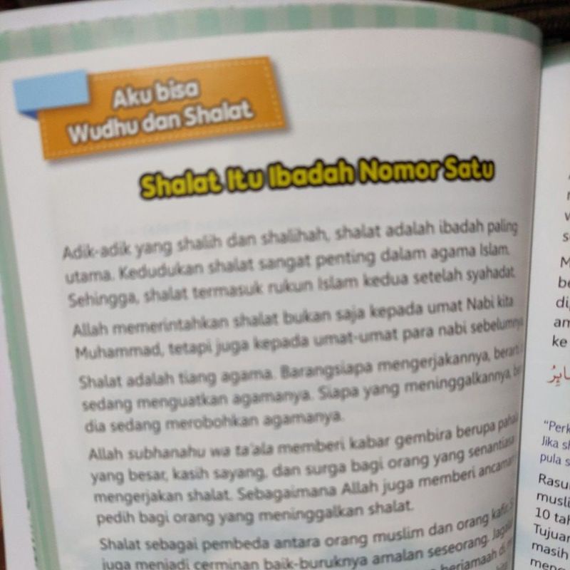 Buku Anak Aku Bisa Wudhu Dan Shalat | Pustaka Imam Syafii