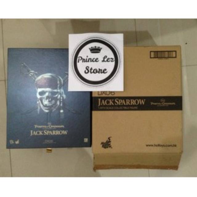 Box Hot Toys Jack Sparrow DX06
