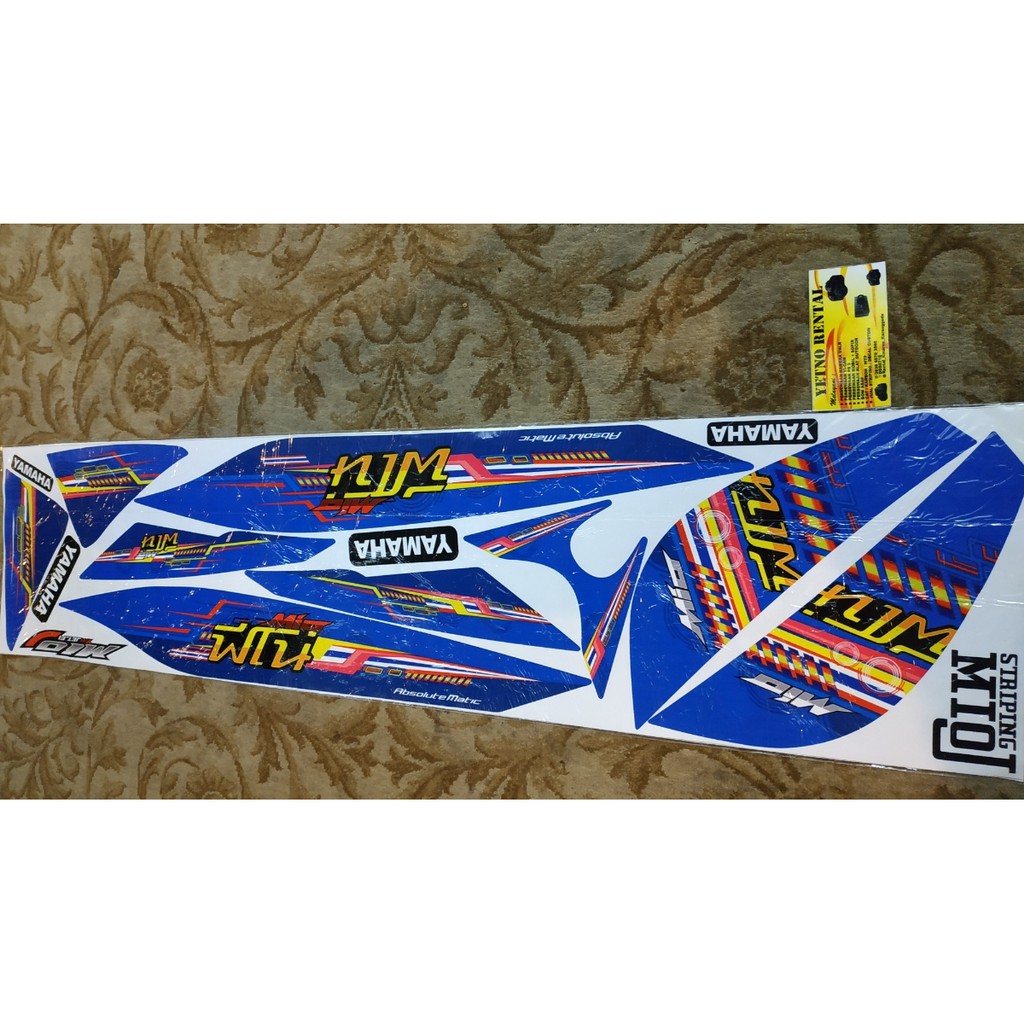 striping Variasi Yamaha MioJ Thailand