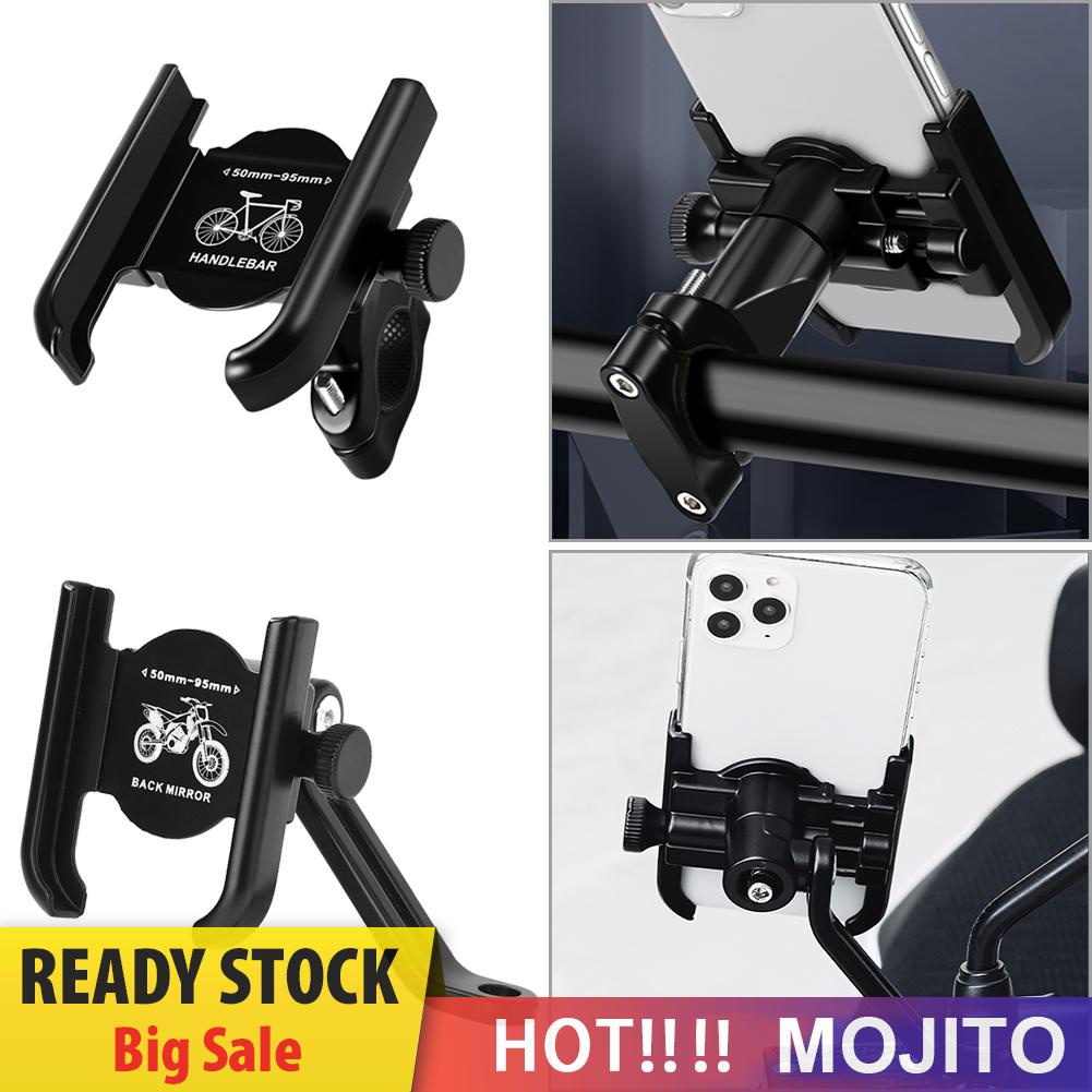 Bracket Penyangga Handphone Dengan Model Dapat Berputar 360 Untuk Sepeda / Motor