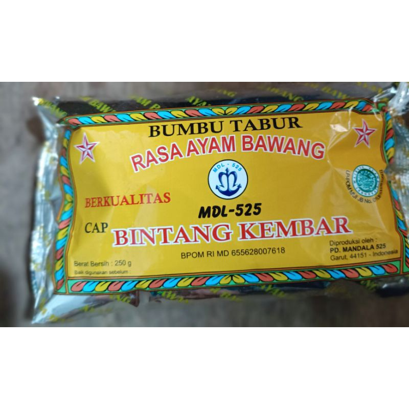 

Atom bintang kembar/bumbu tabur pnyedap rasa