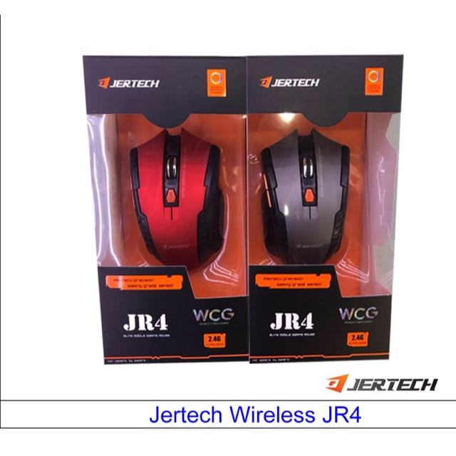 MOUSE GAMING WIRELESS JERTECH JR4 MURAH