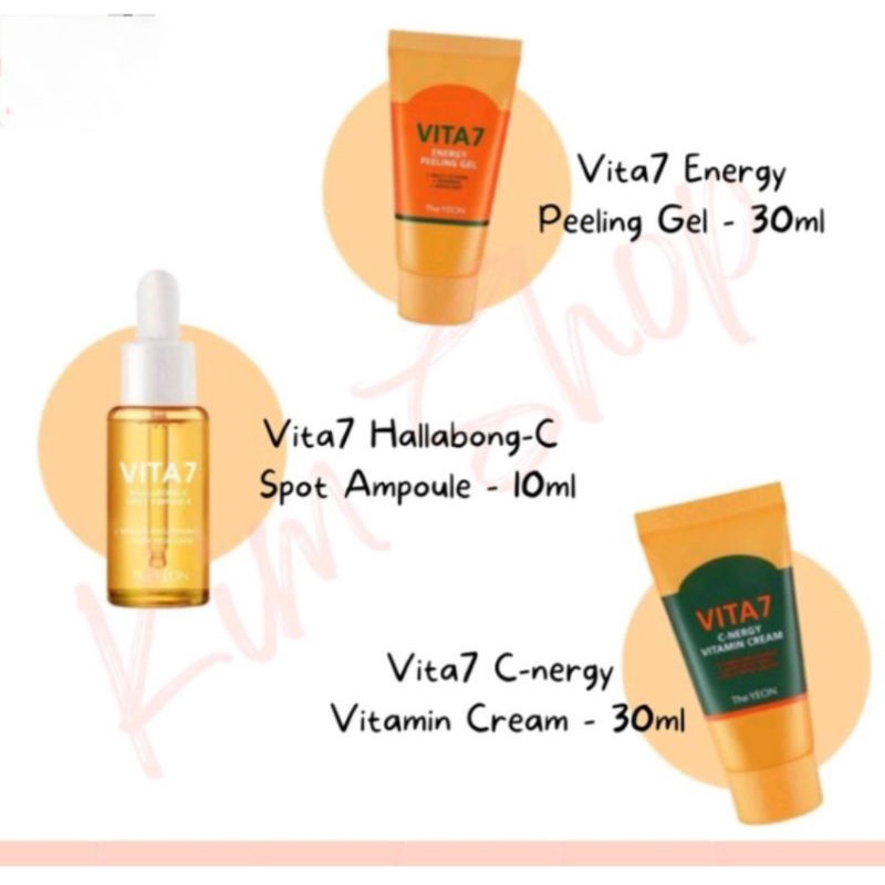 The Yeon Vita 7 Hallabong Brightening Kit