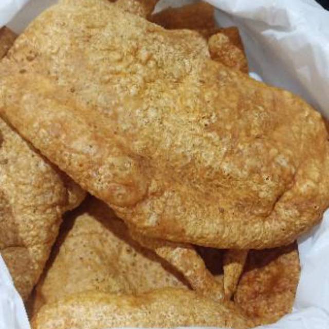 Kerupuk kulit babi 500 gr