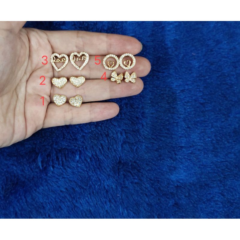 Fifi Fashion Anting Giwang Yaffa Model Perhiasan Lapis emas 28#