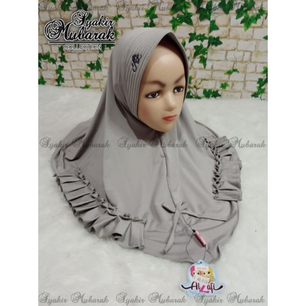 Al-Zafi Aisy Kids Hijab anak Jersey Premium