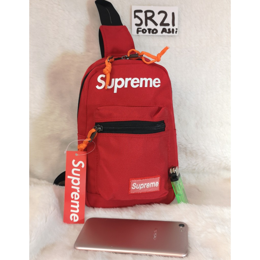 TAS SELEMPANG SUPREME 338 IMPORT TAS SELEMPANG SUPeREM SLINGBAG WAISTBAG (IMPORT BUKAN LOKAL)