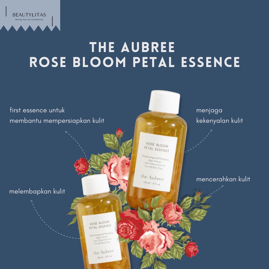 The Aubree Rose Bloom Petal Essence 120 ml