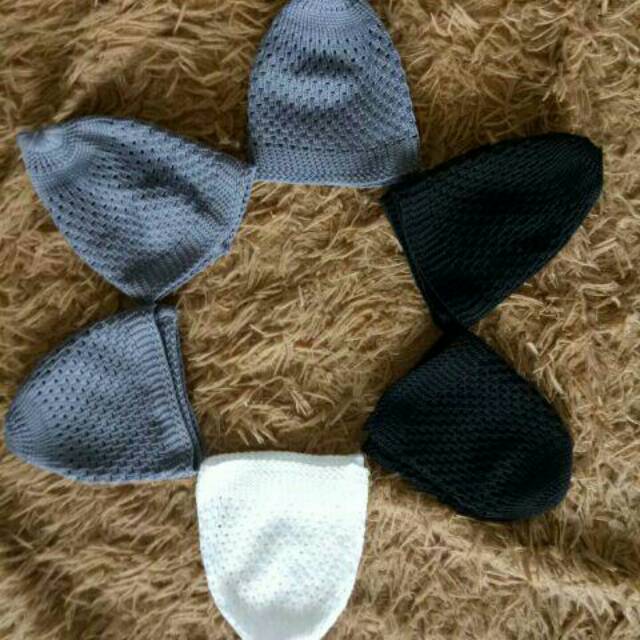 Peci rajut tebal premium