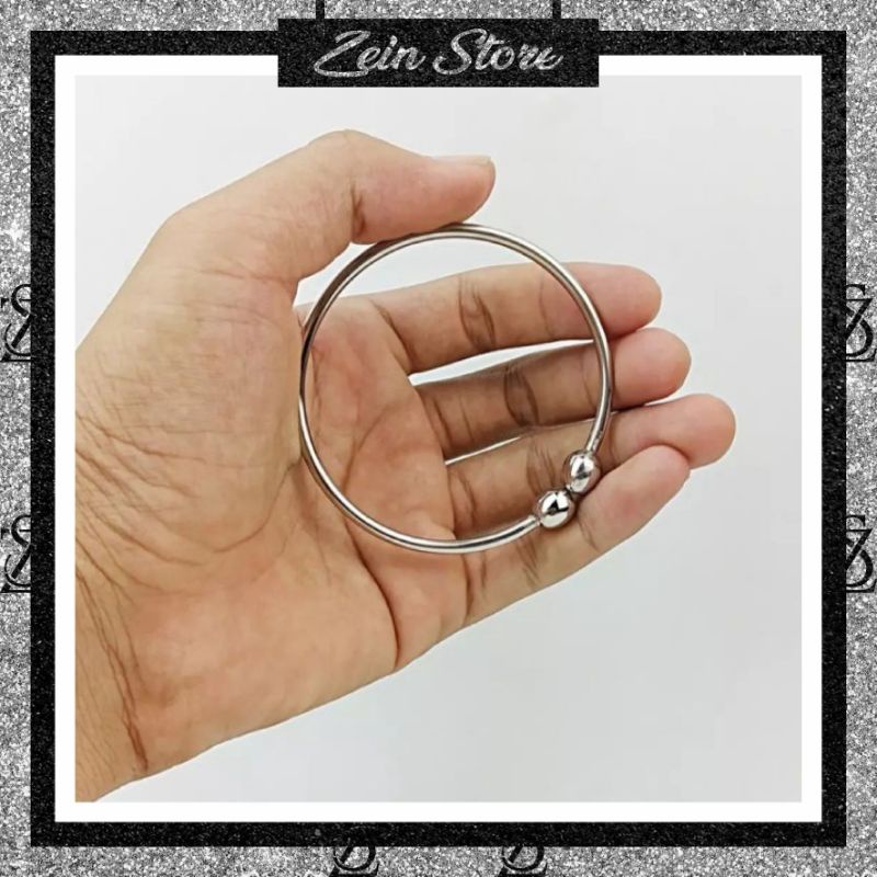 GELANG MONEL PRIA TITANIUM UNIK ANTIK KARAT TIDAK MUDAH LUNTUR