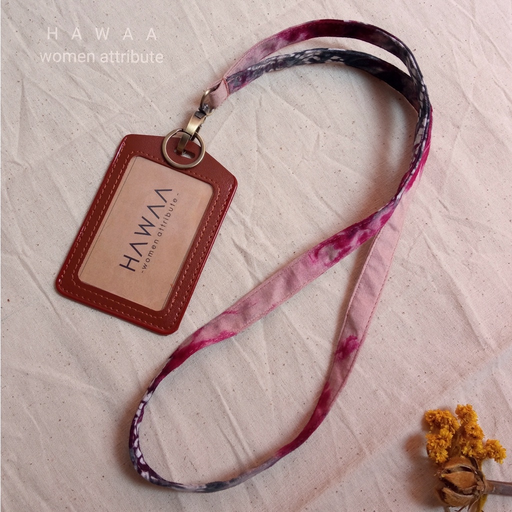 

HAWAA ID Card Holder / Lanyard Sasirangan