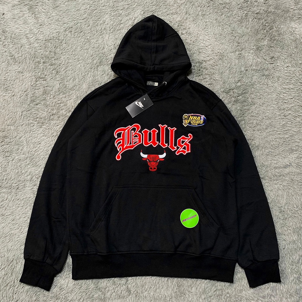 SWEATER HOODIE NIKE BULLS NBA PREMIUM FULLTAG &amp; LABEL