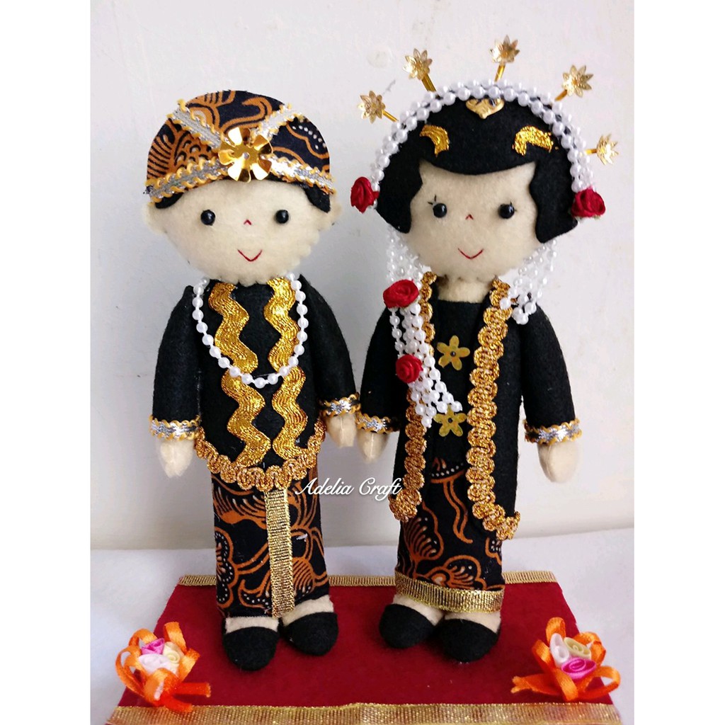  boneka  pengantin adat jawa sunda batak bali Shopee Indonesia