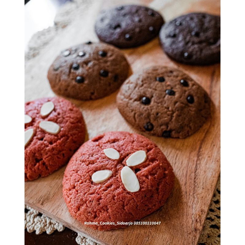 

Cookies (Coklat, Strawbery, Mocca, Tiramissu)