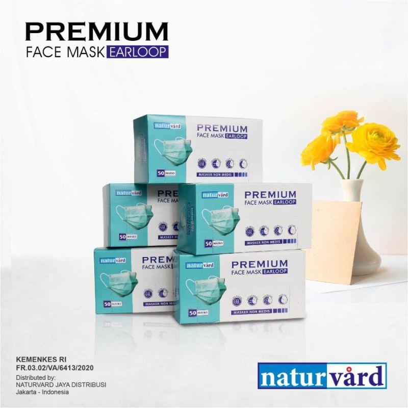 MASKER EARLOOP NATURVARD, MOUSON, XTRA MASK, OPSI CARE, KF94 UTAMA CARE, DUCKBILL BOSON