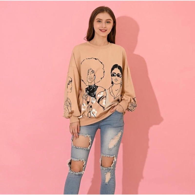 Girl Nude Sweater + Mask