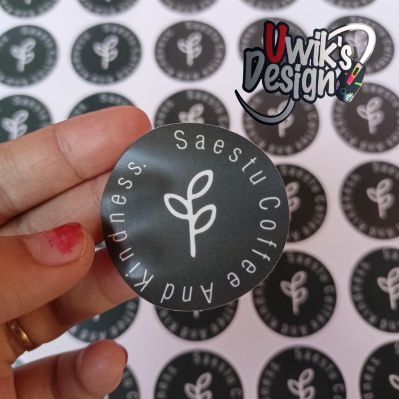 

Sticker Produk // Sticker Cromo // lebel sticker