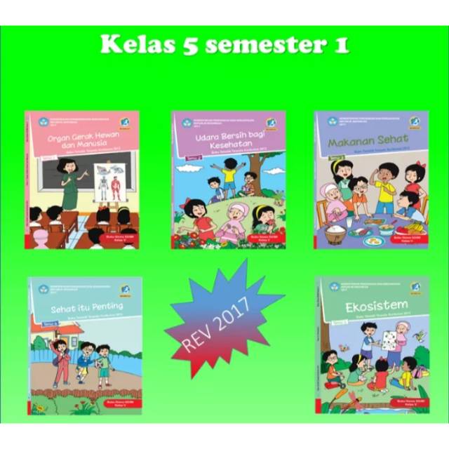 Buku siswa dikbud kls 5 smtr 1 tema 1 sampe 5