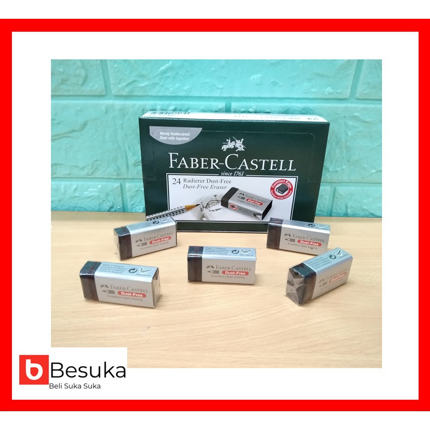 

DUST FREE FABER CASTELL ERASER 187171