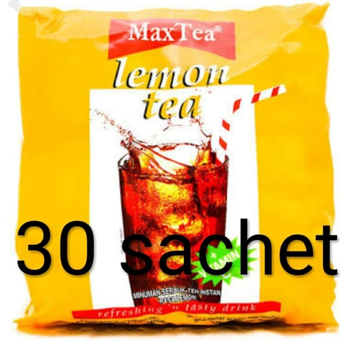 

B0621D Max Tea Lemon Tea Per Pak Isi 3Gtg 054