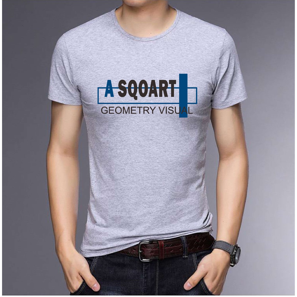 BS/COD/BAJU KAOS TANGAN PENDEK ASQOART PRIA REALPICTURE