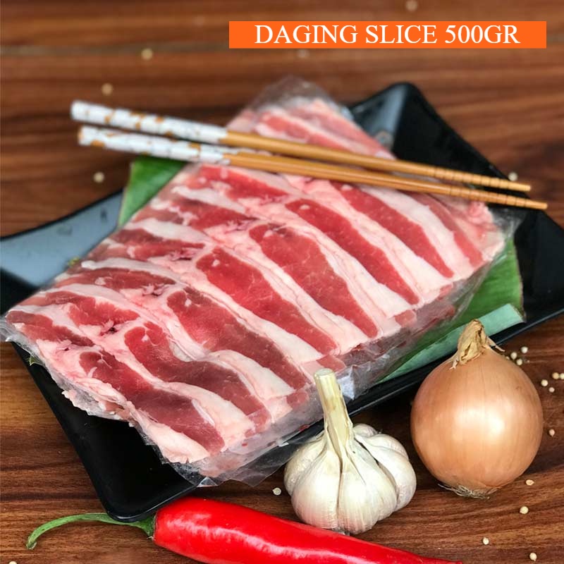 

DAGING BBQ GRILL YAKINIKU BEEF SLICE YOSHINOYA 500gr