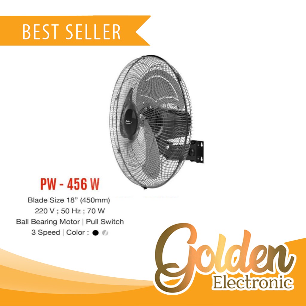 Wall Fan Maspion Power Fan PW 456 W 18 Inch Termurah Surabaya