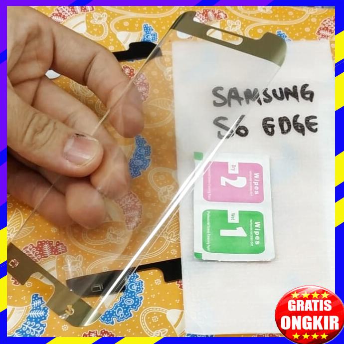 ACC HP TEMPERED GLASS FULL SAMSUNG S6 EDGE S6EDGE KACA