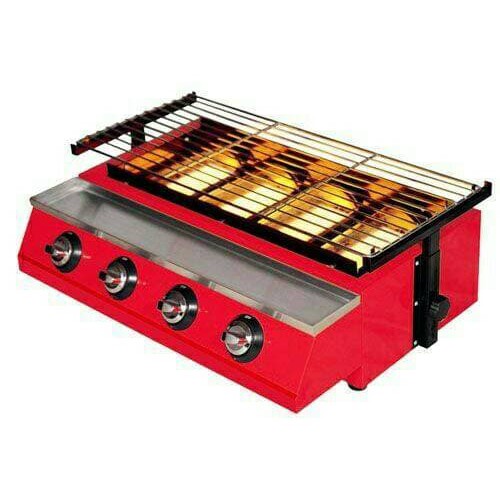 Kompor Pemanggang 4 Tungku