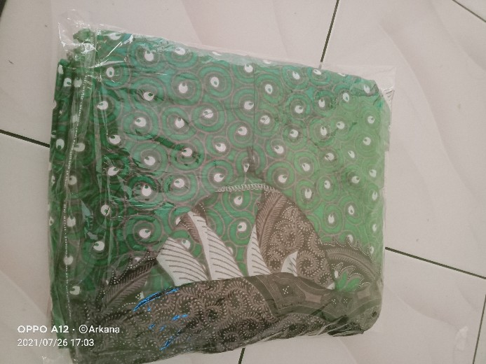 Ms Gamis Batik Sriwedari Maxi Jumbo Bumil/busui Katun Sogan Allsize Ld 104 Dan 120.