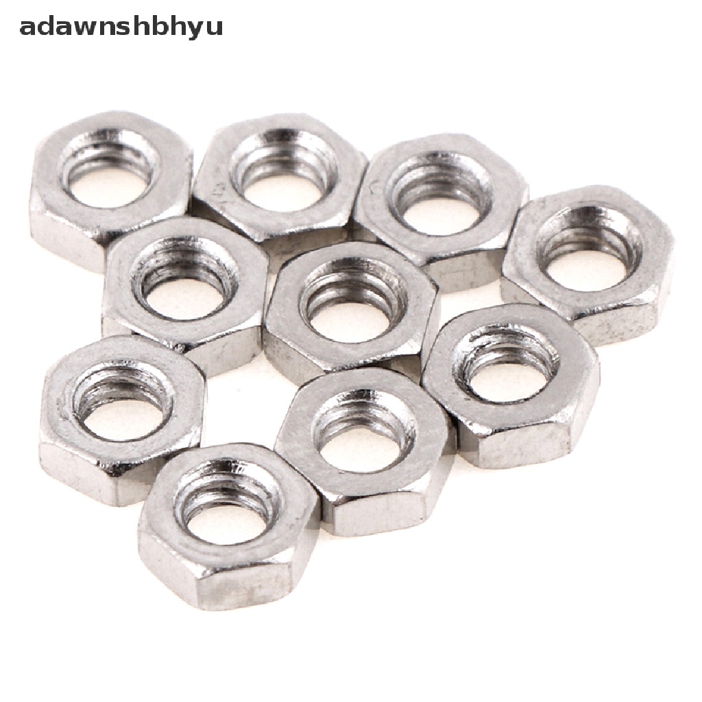 Adawnshbhyu 10set 5+7mm Kop Plat Bracket Stud Baut &amp; Mur Mur Sekrup D-Sub VGA serial