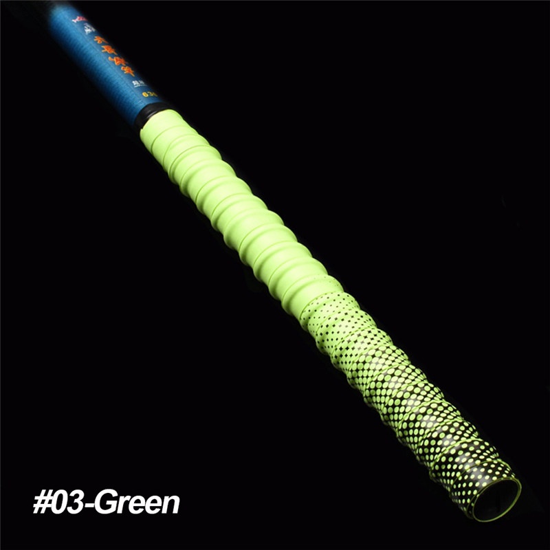 TK Gradient Anti-slip Sweatband Breathable Badminton Grip Tennis Overgrip Sport Tape Windings Over For Fishing Rod