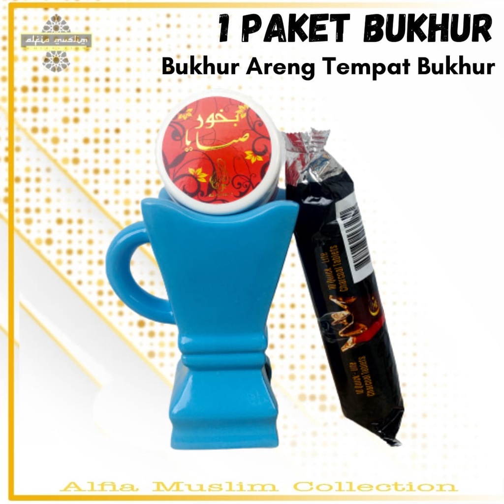 Buhur Ar - Rayhan 1 Paket Buhur Arang Dan Prapen