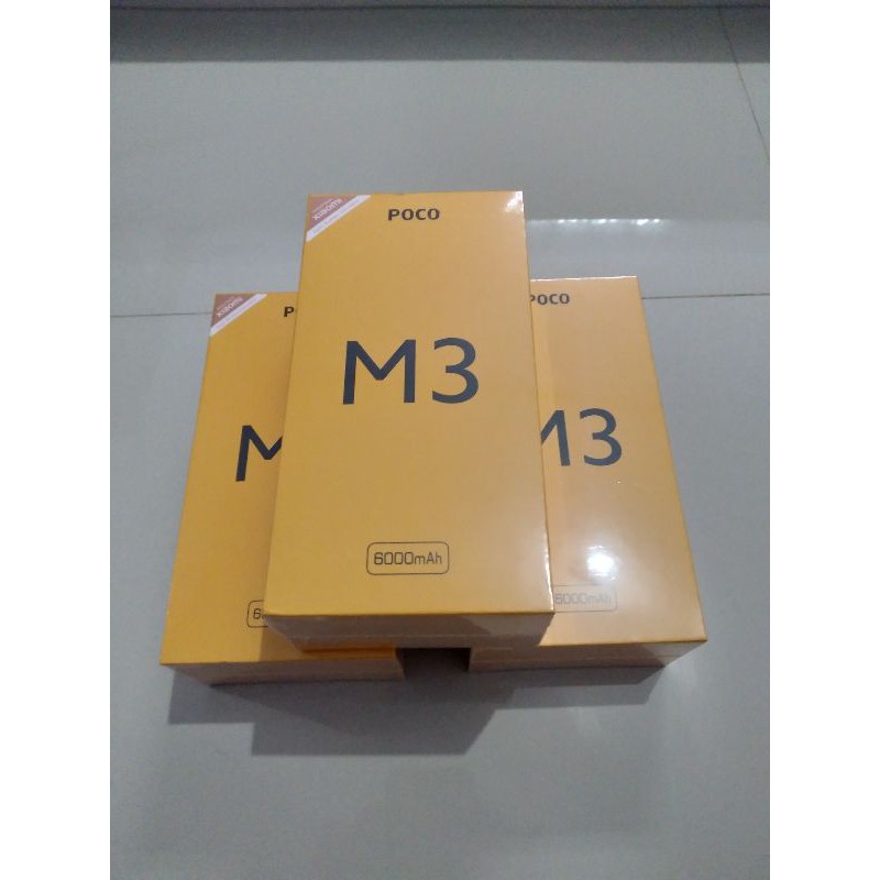Xiaomi Poco M3 [4/64GB & 6/128GB] Garansi Resmi - Termurah